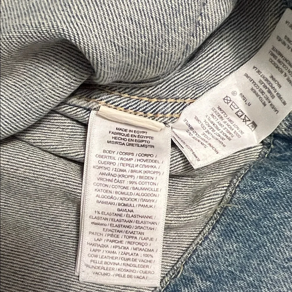 NEW Ralph Lauren Lauren Light  Jean Jacket with Belt and jeans. - Picture 13 of 16